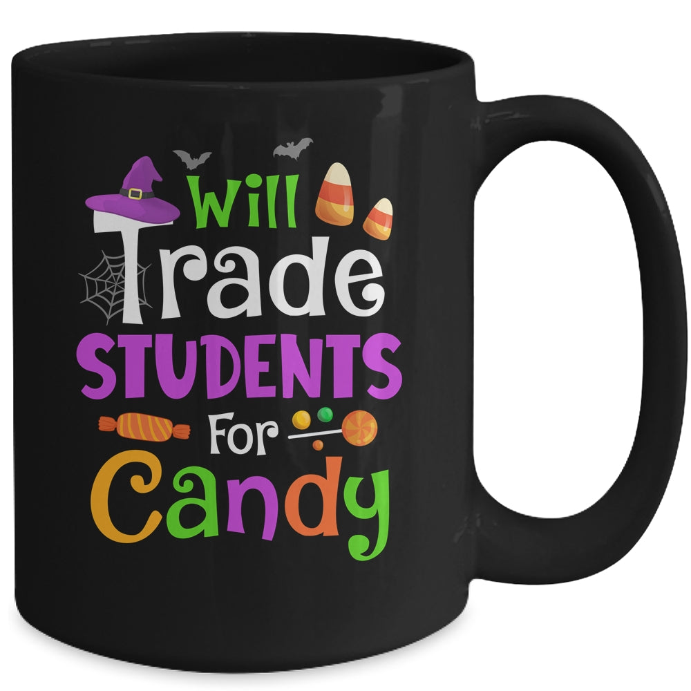 Will Trade Student For Candy Halloween Costume Teacher Mug | siriusteestore