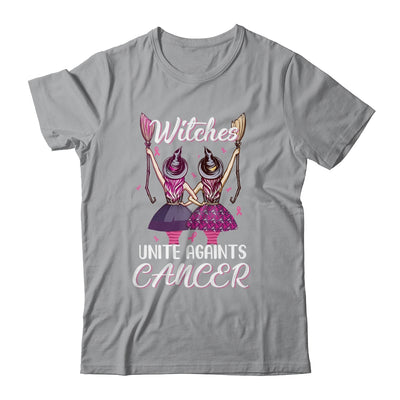Witches Unite Against Breast Cancer Wear Pink Halloween Shirt & Hoodie | siriusteestore