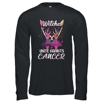 Witches Unite Against Breast Cancer Wear Pink Halloween Shirt & Hoodie | siriusteestore