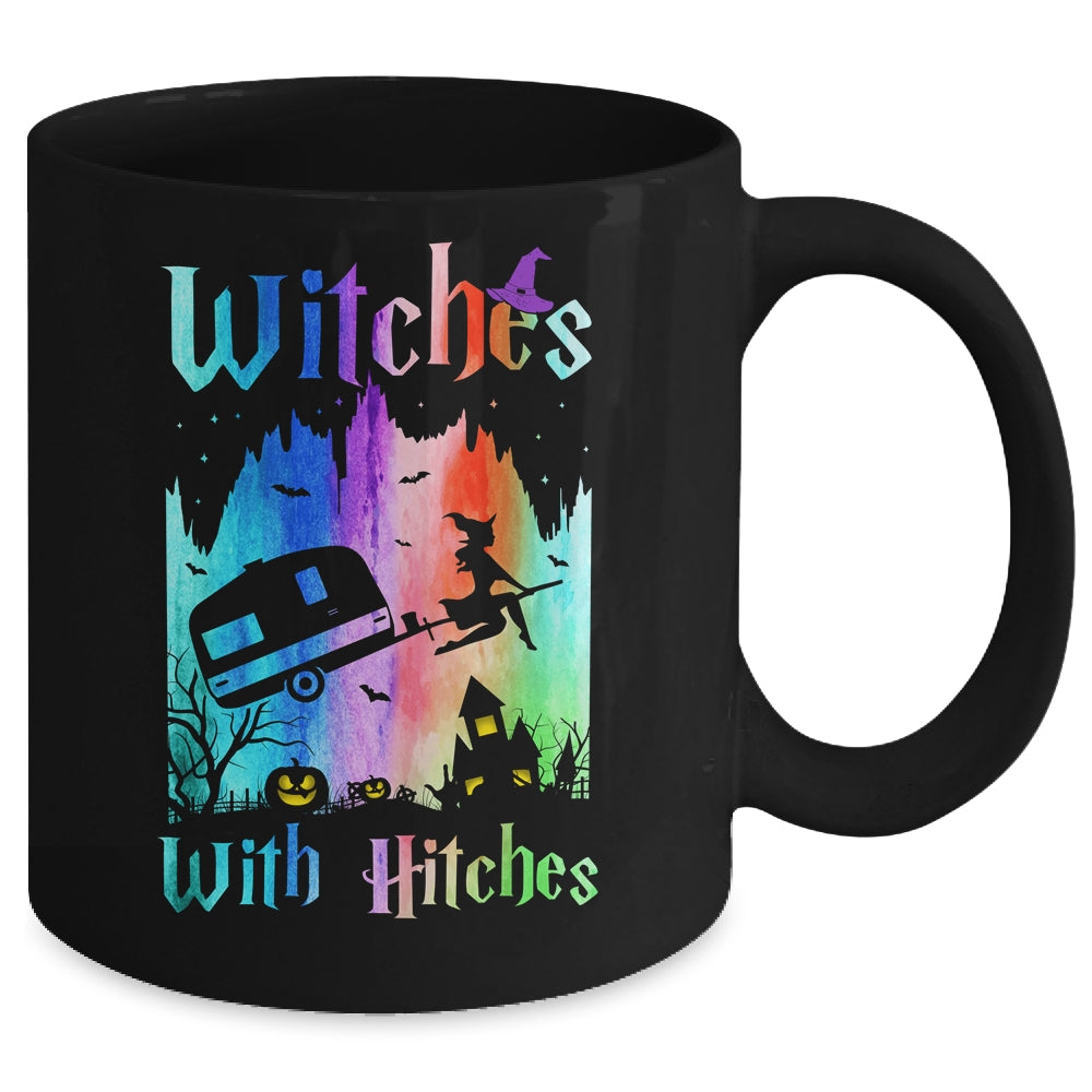 Witches With Hitches Halloween Camping Mug | siriusteestore