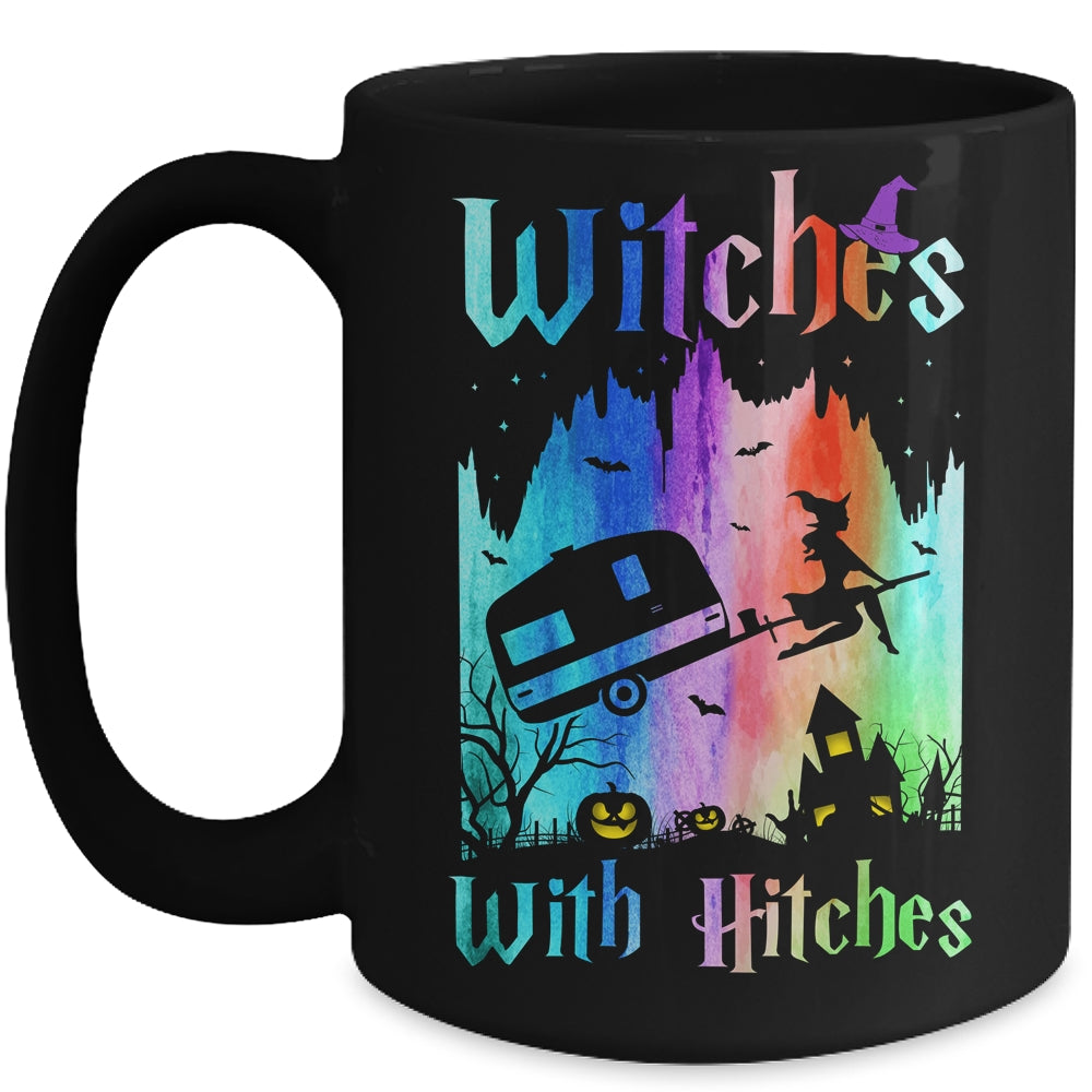 Witches With Hitches Halloween Camping Mug | siriusteestore