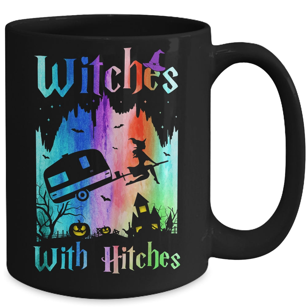 Witches With Hitches Halloween Camping Mug | siriusteestore