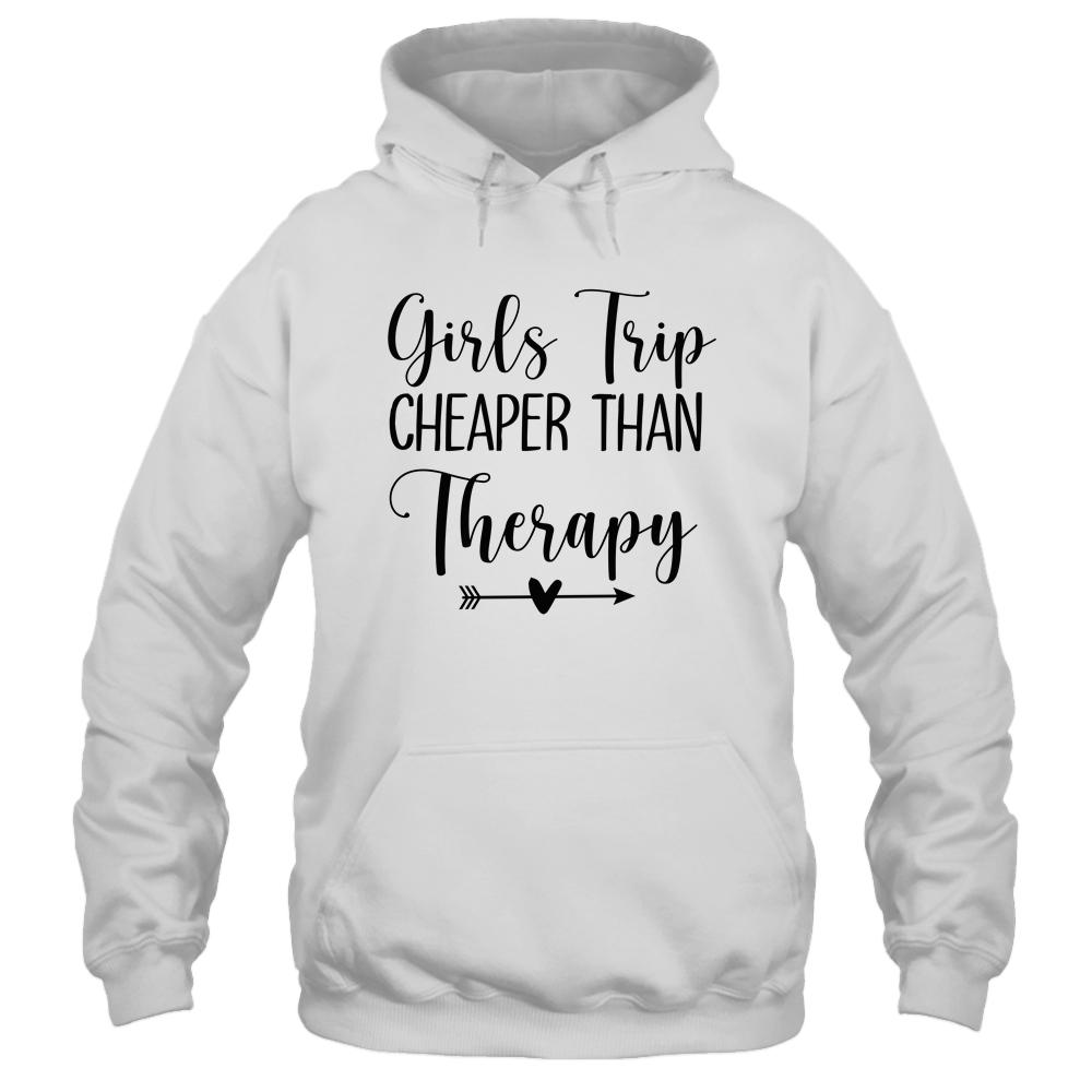 Womens Girls Trip Therapy Vacation Travel Night Out Shirt & Tank Top | Siriustee.com