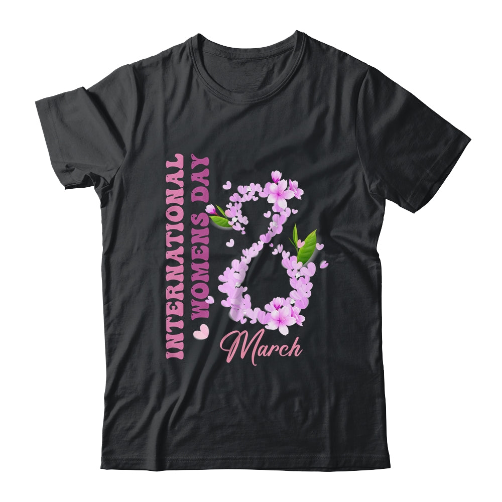 Womens International Womens Day 2024 8 March Shirt Tank Top