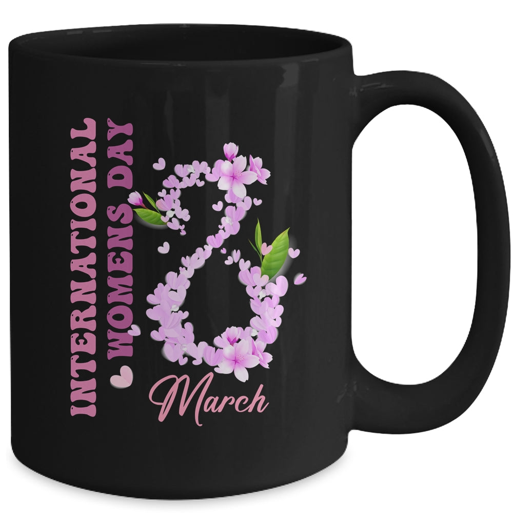 Womens International Womens Day 2023 8 March Mug | siriusteestore