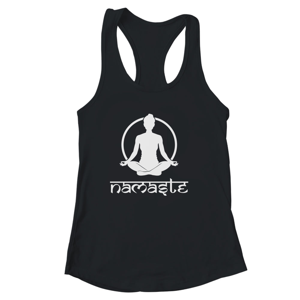 Workout Yoga Namaste Yoga Fitness Shirt & Tank Top | siriusteestore