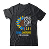 World Down Syndrome Day Awareness Socks 21 March Sunflower Shirt & Hoodie | siriusteestore
