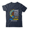 World Down Syndrome Day Awareness Socks 21 March Sunflower Shirt & Hoodie | siriusteestore