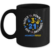 World Down Syndrome Day Awareness T21 Teacher Men Women Mug | siriusteestore