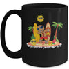 Xmas Beach Boy Dabbing Gingerbread Man Christmas In July Mug | siriusteestore