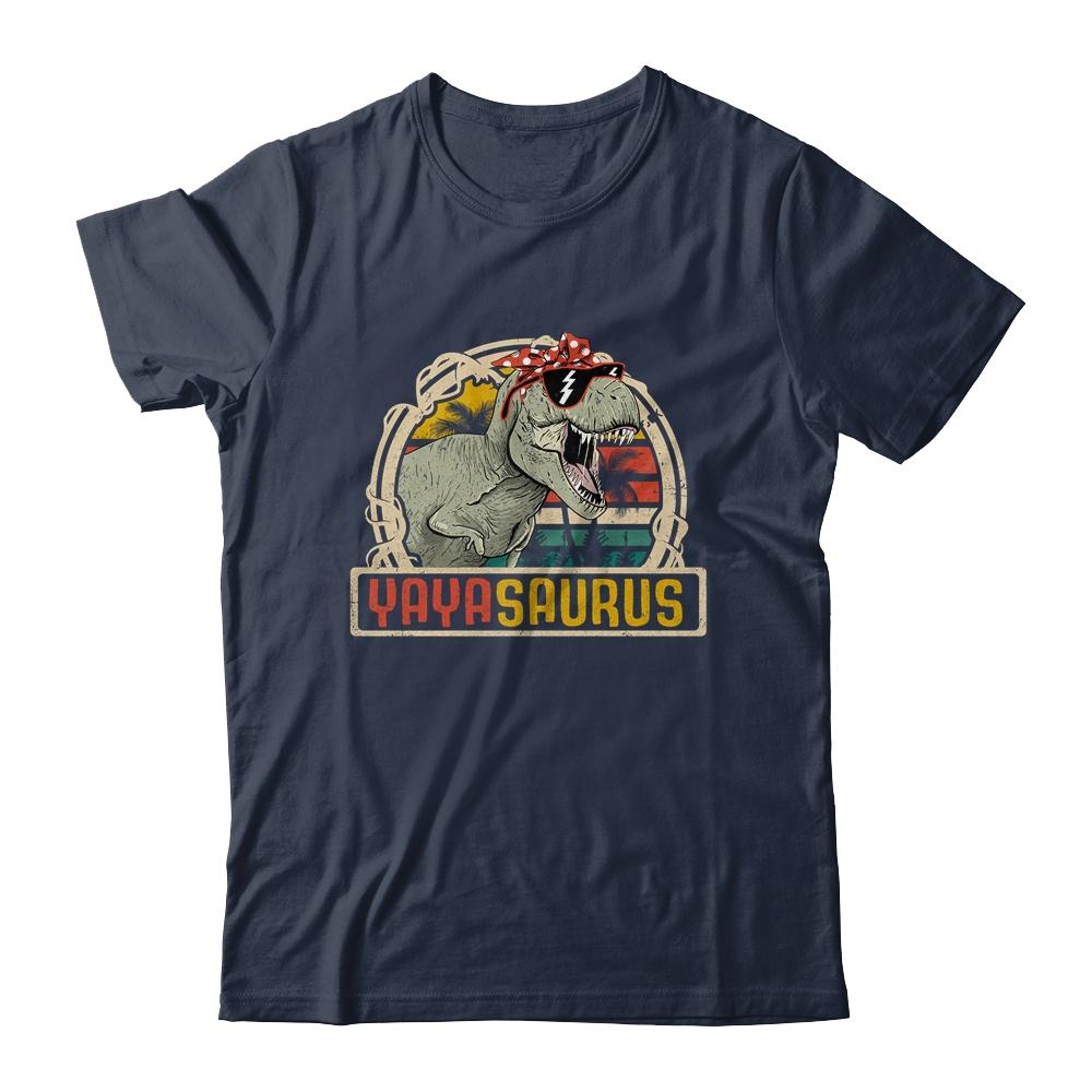 Yayasaurus Christmas T Rex Yaya Saurus Gifts T-Shirt Yayasaurus Christmas T Rex Yaya Saurus Gifts T-Shirt