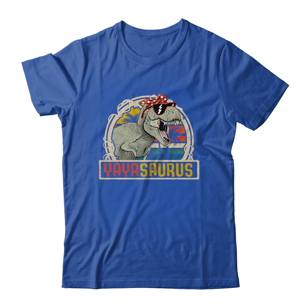 Yayasaurus Christmas T Rex Yaya Saurus Gifts T-Shirt Yayasaurus Christmas T Rex Yaya Saurus Gifts T-Shirt