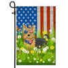 Yorkie American USA Flag 4th of July Dog Lover On Independence Day | siriusteestore