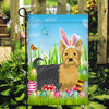 Yorkie Happy Easter Day Holiday Flag Funny Dog Dog Wear Bunny Ears Headband Cute for Home Decor | siriusteestore