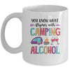 You Know What Rhymes With Camping Alcohol Mug | siriusteestore