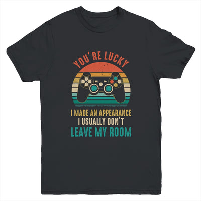 You're Lucky I Made An Appearance Video Game Controller Boys Youth Shirt | siriusteestore