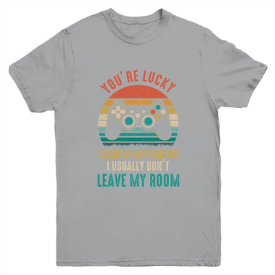 You're Lucky I Made An Appearance Video Game Controller Boys Youth Shirt | siriusteestore