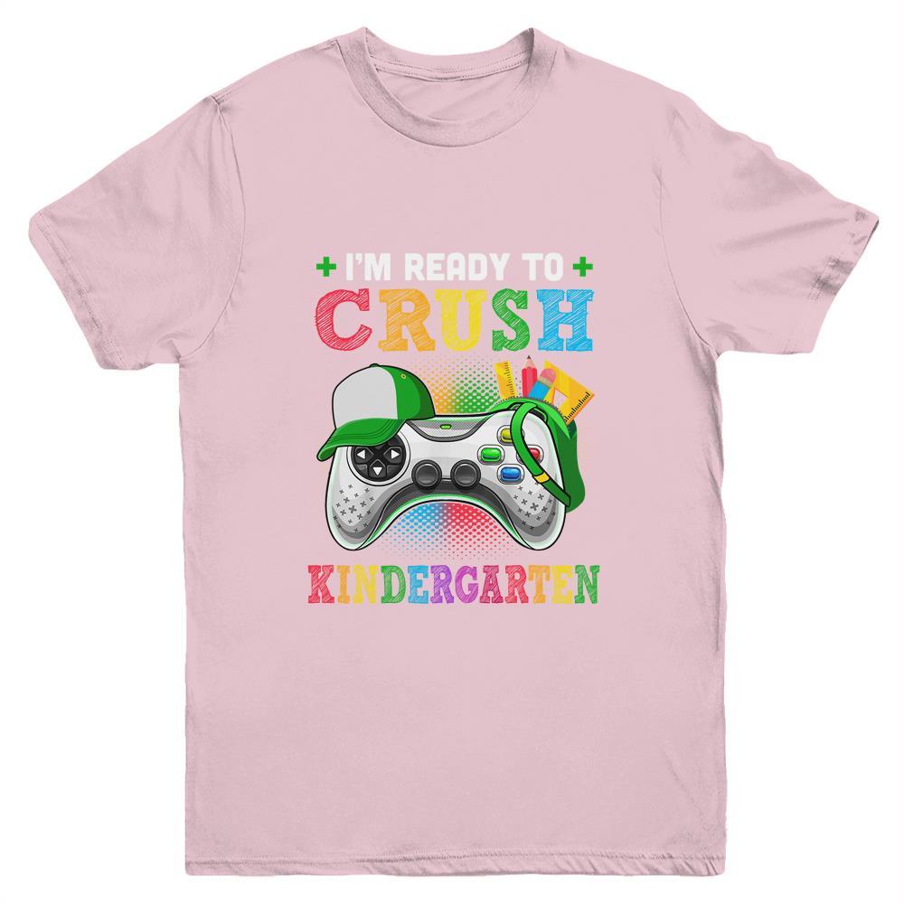 I'm Ready to Crush Kindergarten Back to School Video Game Boys Youth